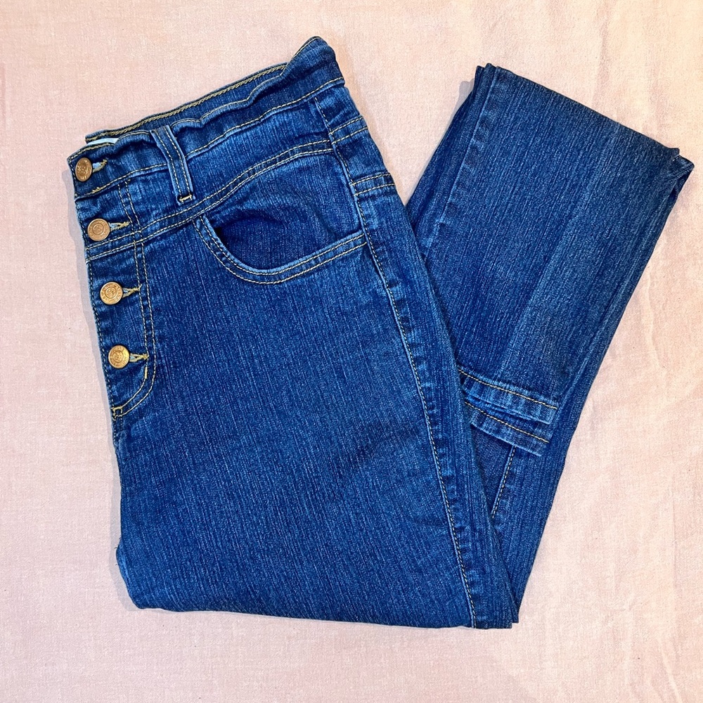 Judy Blue High Rise Dark Wash Jeans Size 13